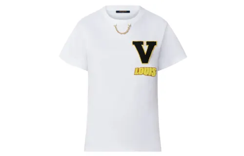 LOUIS VUITTON LOUIS VUITTON Patch Varsity T Shirt