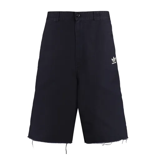 Balenciaga x Adidas Originals SS23 Sports Shorts Men's Dark Blue