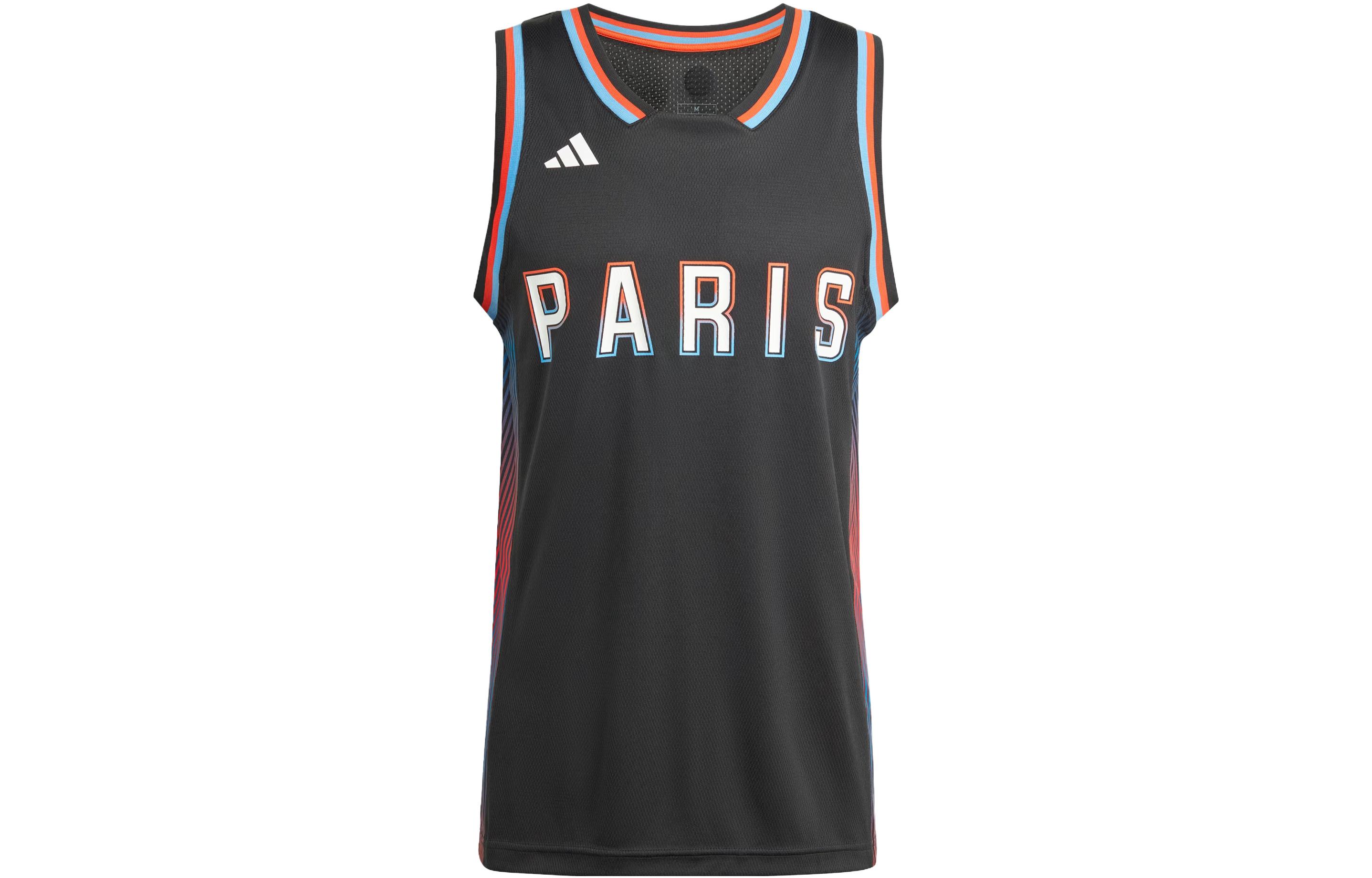 Adidas AEROREADY Basketball Jerseys Men's Black Moderate Straight Fit