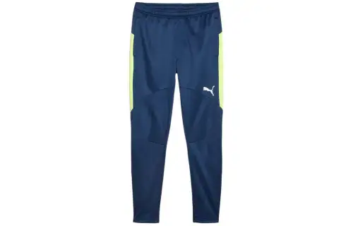 PUMA Knitted Fabric Retro Sports Pants Men's Blue
