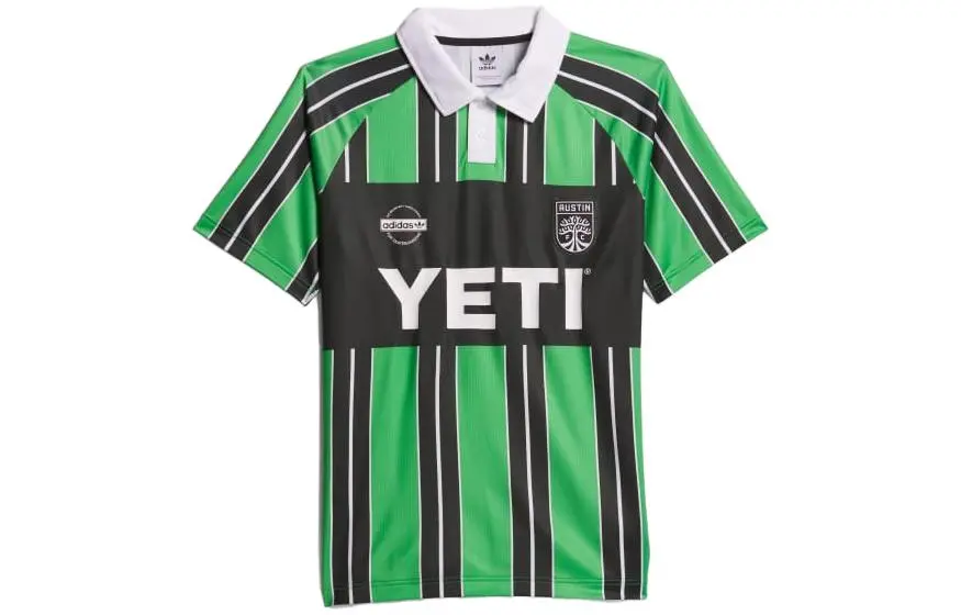 adidas originals No-Comply X Austin FC Jersey Asia Sizing 'Green Black'