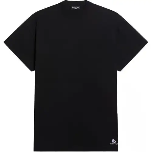 Balenciaga T Shirts Women's Black Crew Neck Moderate