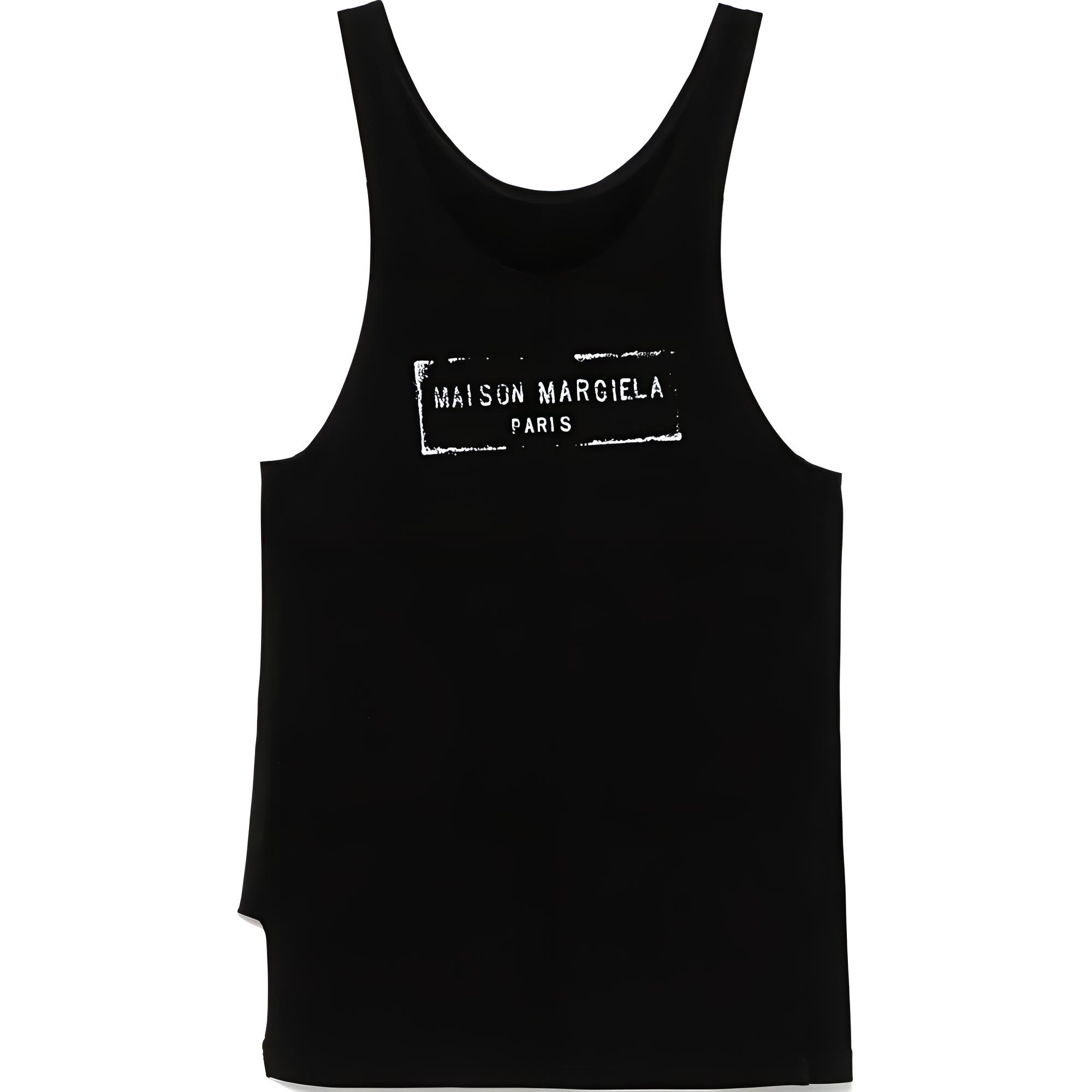 Женская майка Maison Margiela (черный)