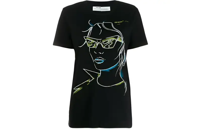 OFF WHITE SS20 T Shirt Women's Black