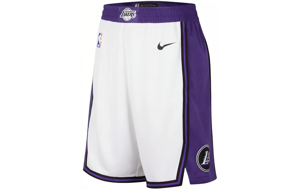 Nike Dri-Fit NBA Jersey Sports Shorts Men's White Moderate