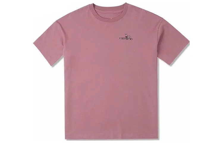 Converse HIGH SUMMER ART T Shirt Women's Peach
