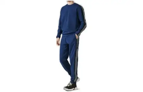 HERMES Sports Pants Men's Blue Moderate