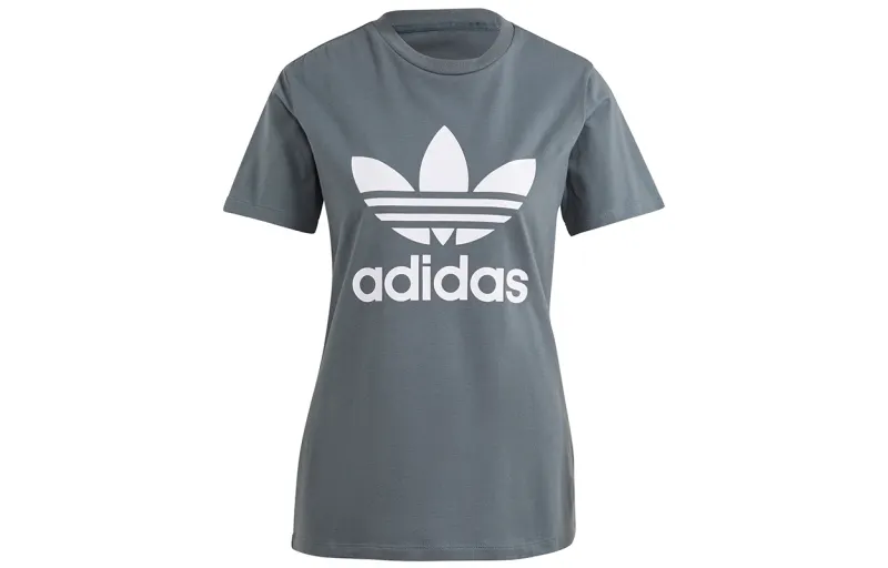 Adidas Originals Set in Sleeve T Shirt Women's Navy Blue