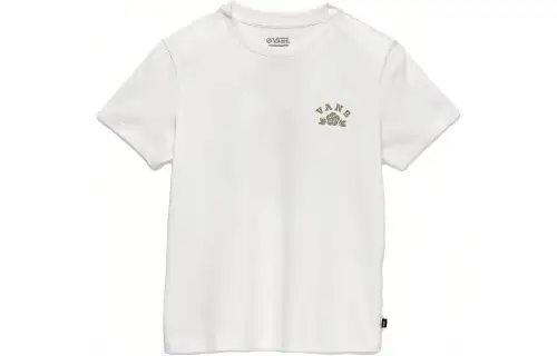 Vans T Shirts Women's White Crew Neck Moderate Other
