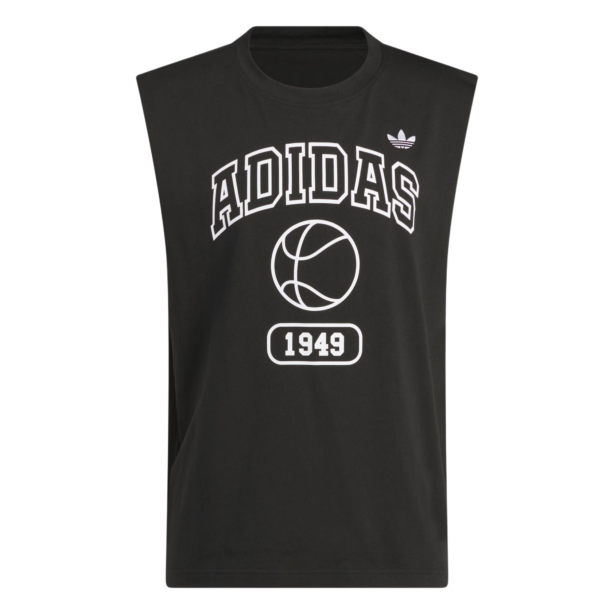 Adidas Originals TopGender Neutral Basketball Jersey Unisex Black/White