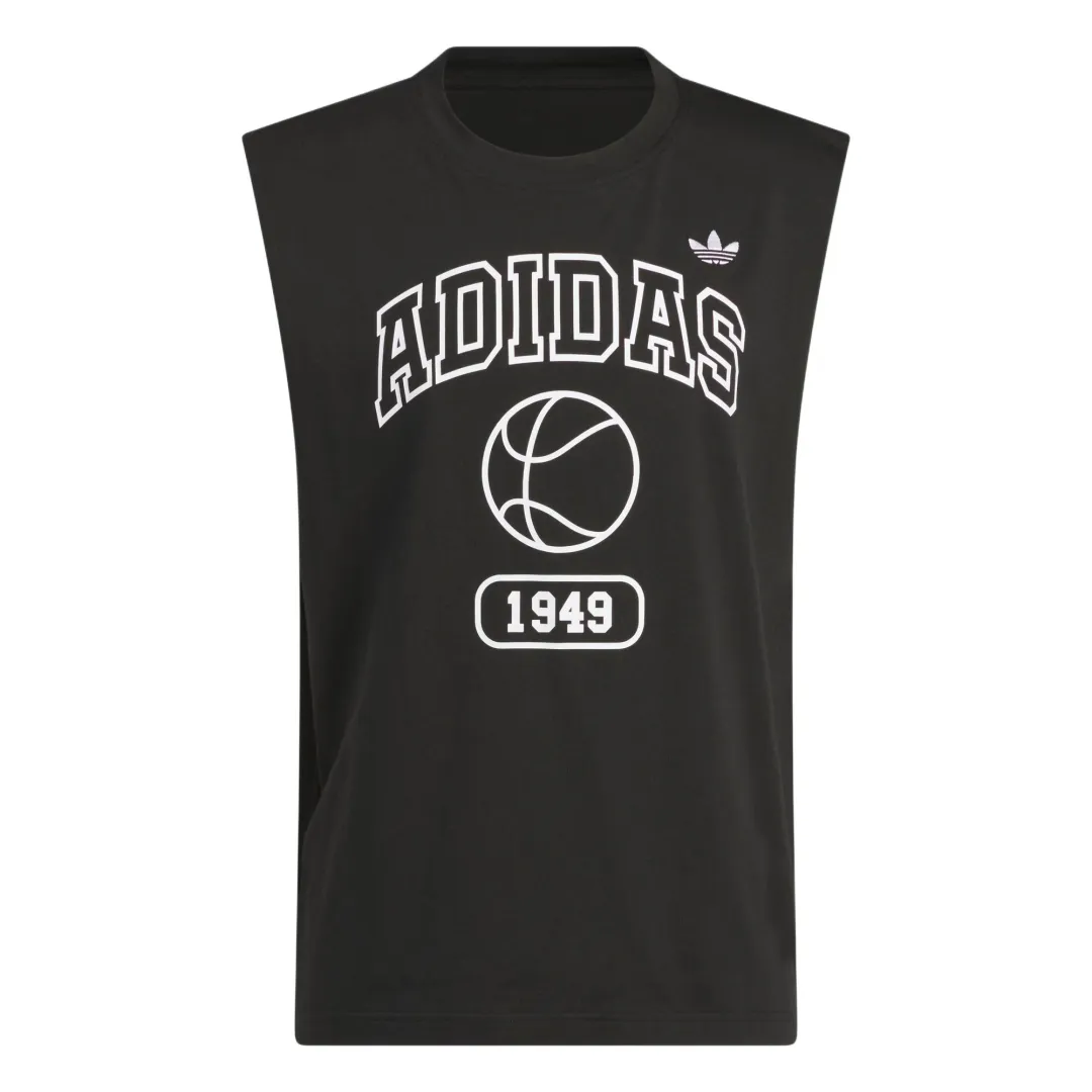 Adidas Originals TopGender Neutral Basketball Jersey Unisex Black/White