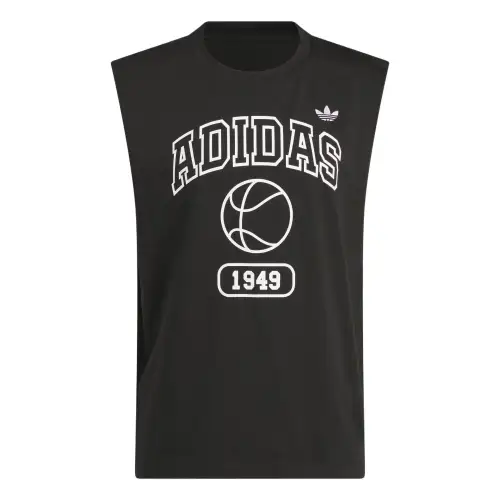 Adidas Originals TopGender Neutral Basketball Jersey Unisex Black/White