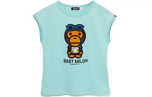 A BATHING APE Bape T Shirts Women's Crew Neck Moderate