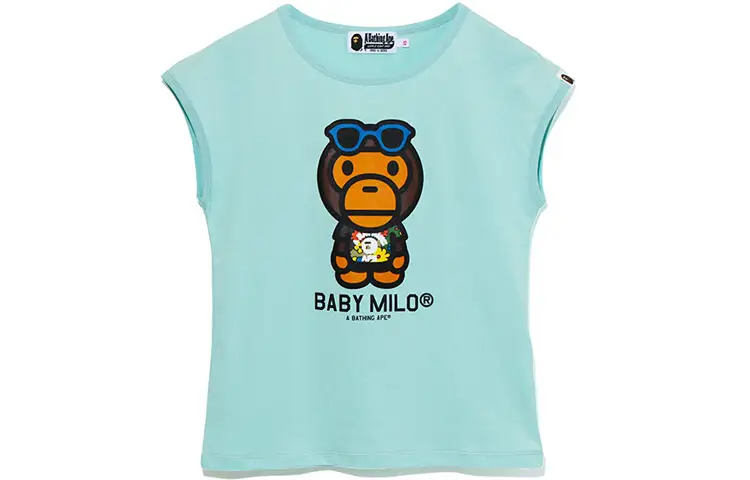A BATHING APE Bape T Shirts Women's Crew Neck Moderate