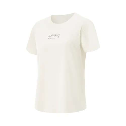 Li Ning Fitness Series T Shirt Women's Ivory