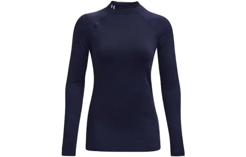 Under Armour Long Sleeved T Shirt Women's Navy Blue