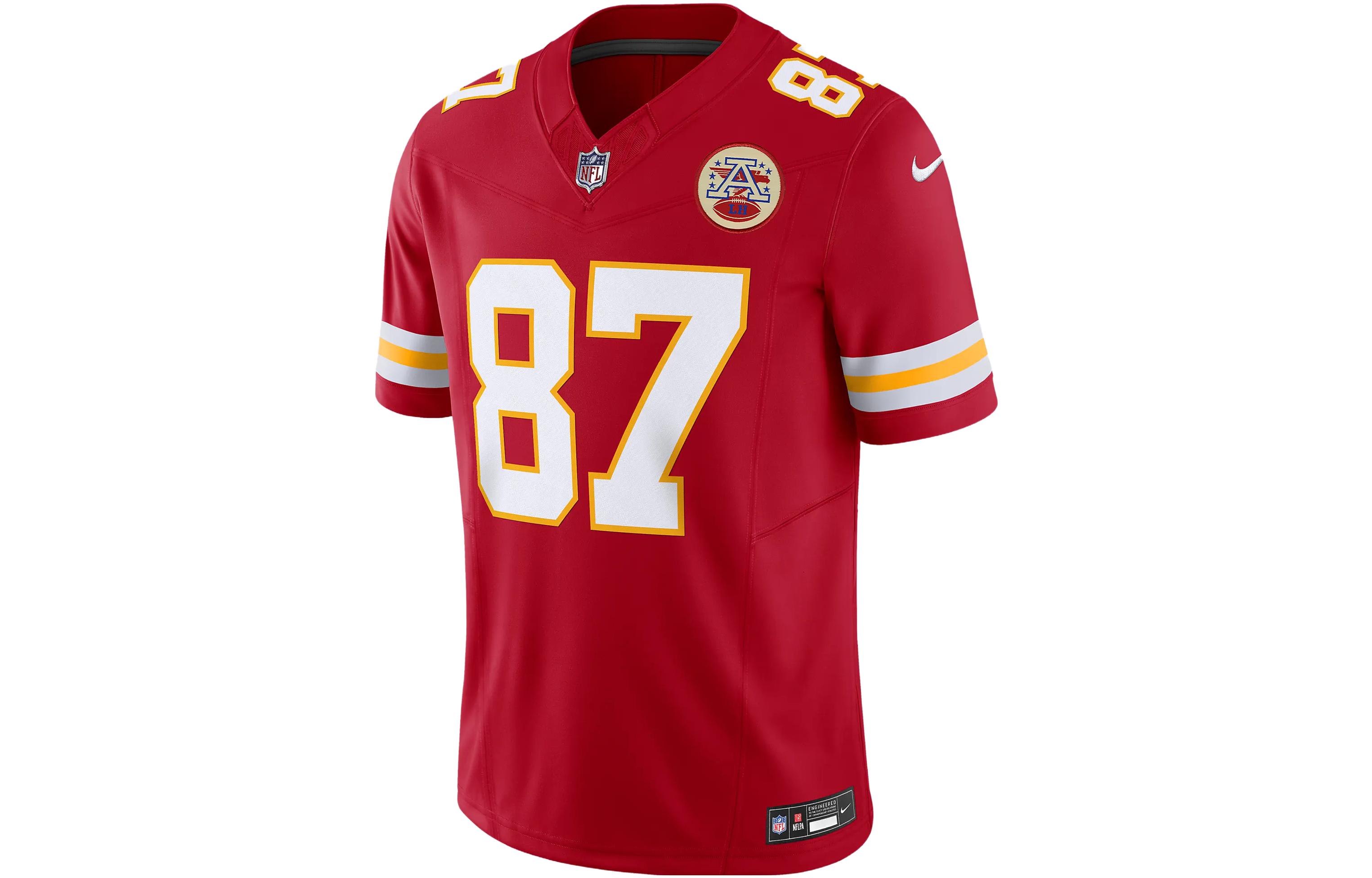 Nike Travis Kelce Kansas City Chiefs Men's Nike Dri-FIT Nfl Limited Football Jersey