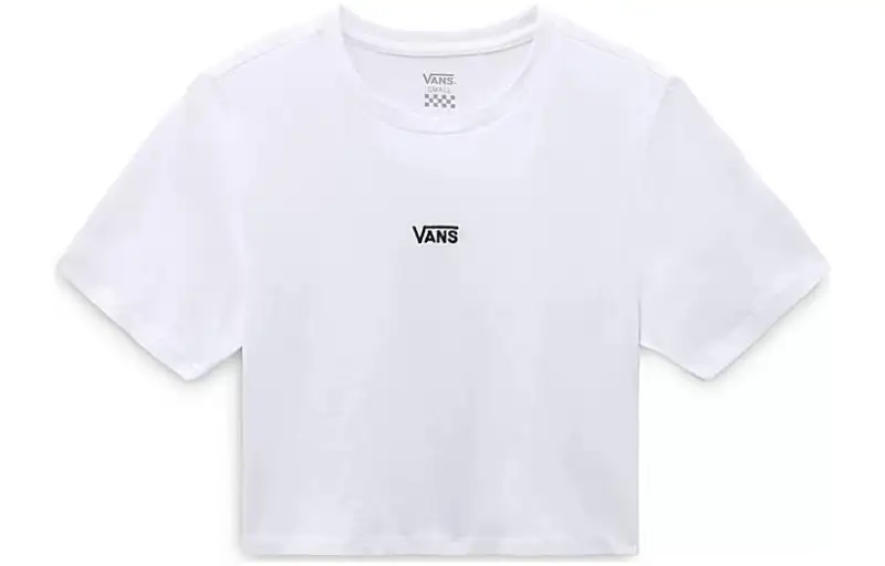 Vans T Shirts Women's White Crew Neck Moderate Other