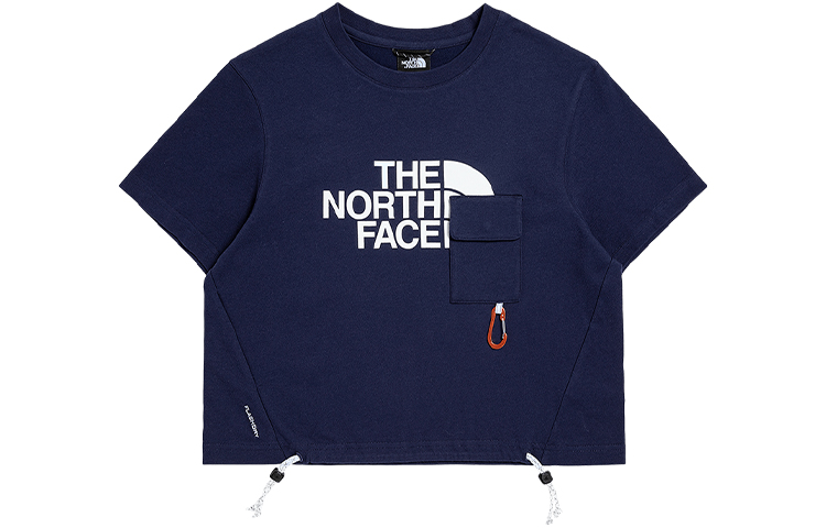 Женская футболка The North Face (синяя)