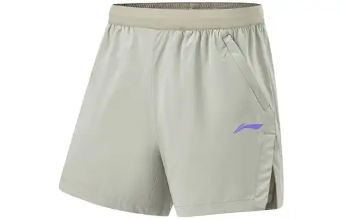Li Ning Running Collection Sports Shorts Men's Rock Ridge Gray