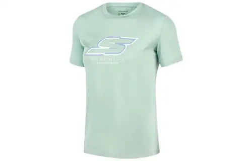 Skechers T Shirt Women's Harbor Gray