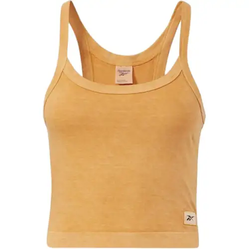 Reebok Tank Tops Women's Yellow