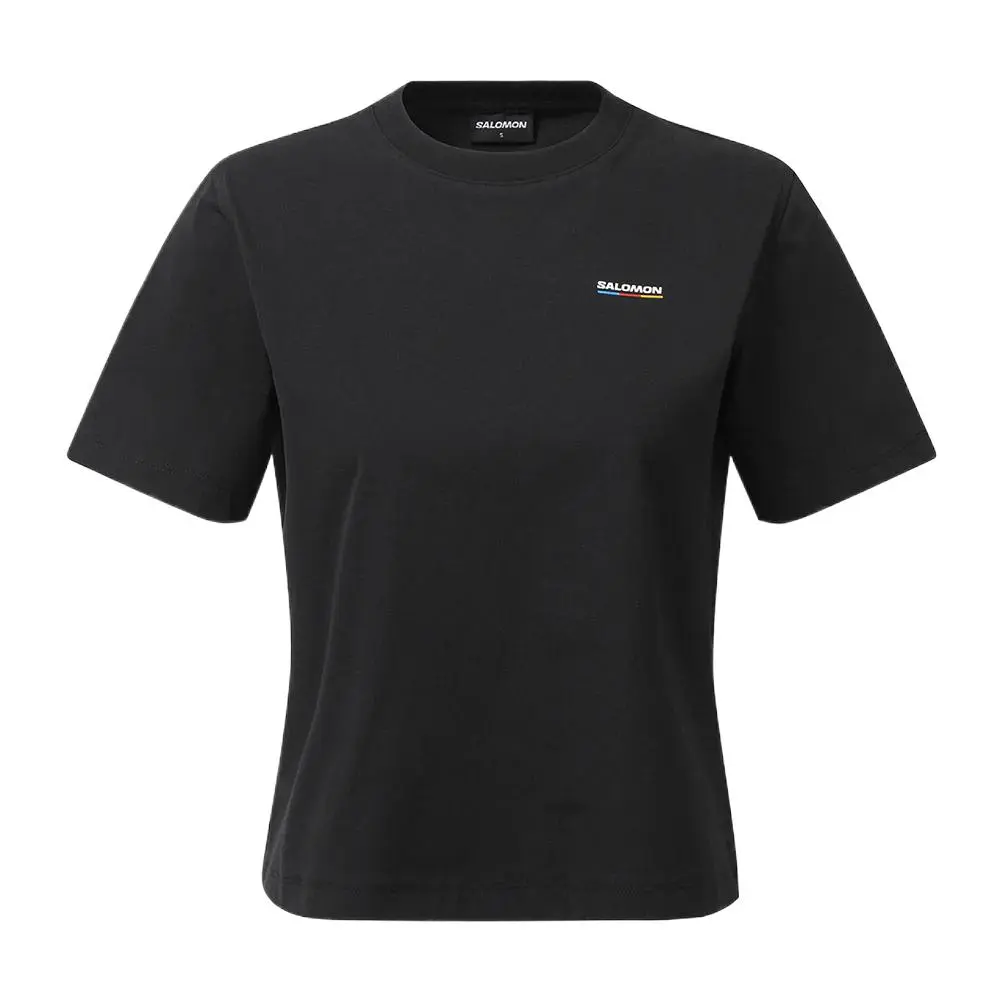 SALOMON SS25 T Shirt Women's Black
