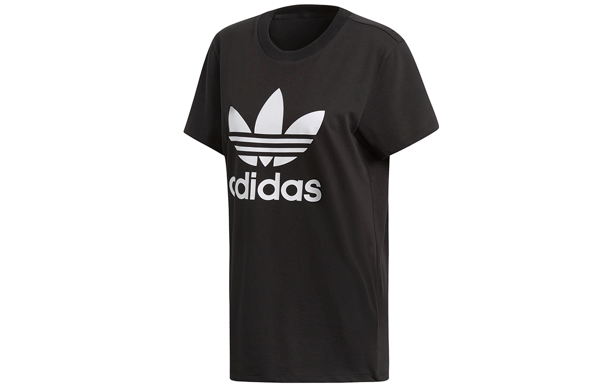 Женская футболка adidas originals Boyfriend Tee (черная) — фото 1