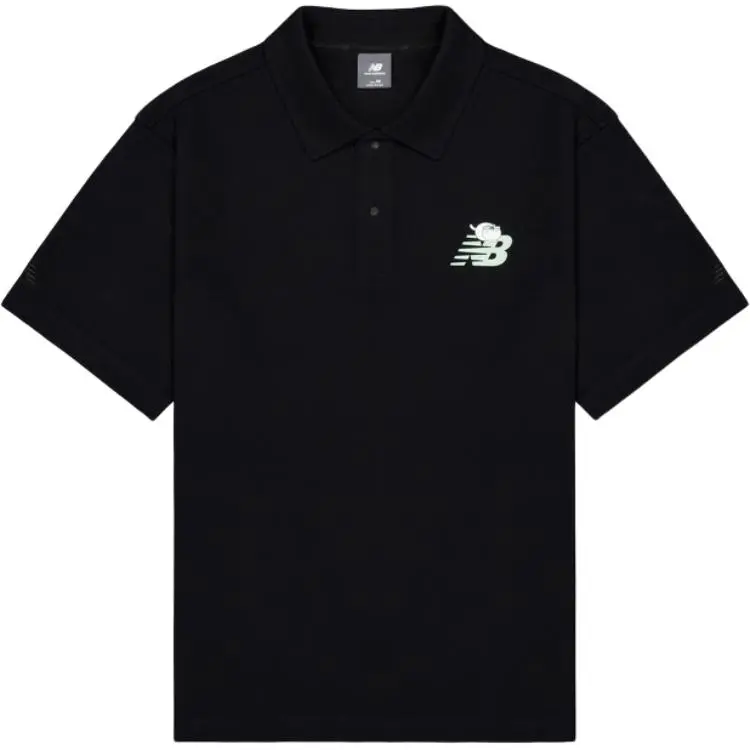 New Balance Polo Shirt Men's Black