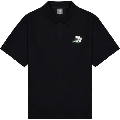 New Balance Polo Shirt Men's Black