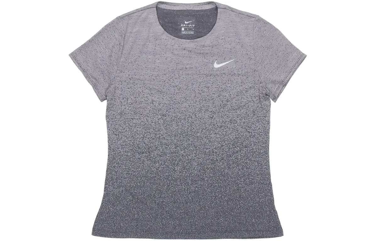Nike T-Shirts Women's Gray Crew Neck Moderate Other