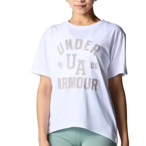 Under Armour Tech Drop Shoulder Sleeve T Shirt Women's White