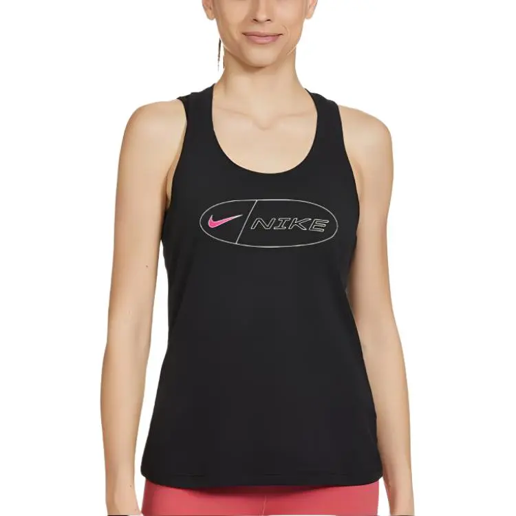 Nike Tank Tops Women's Black Crew Neck Moderate Other