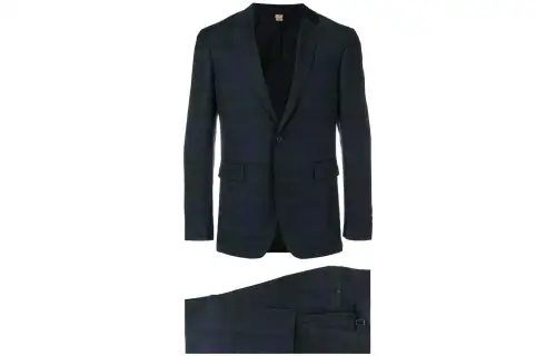 Burberry Business Suit Men's Marine Blue