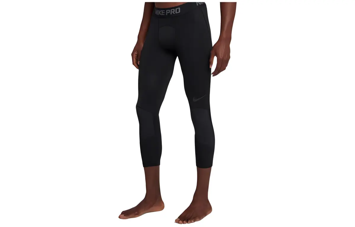 Nike Sports Pants Men's Black Moderate Cuffed Pants