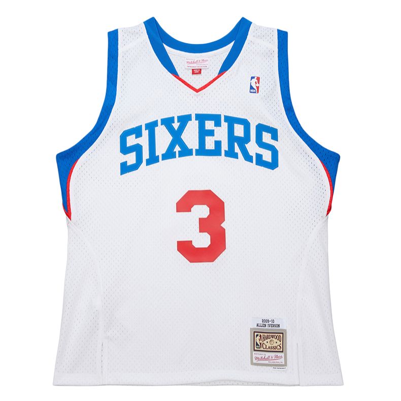 Mitchell Ness x NBA Philadelphia 76ers Basketball Jersey Men’s White