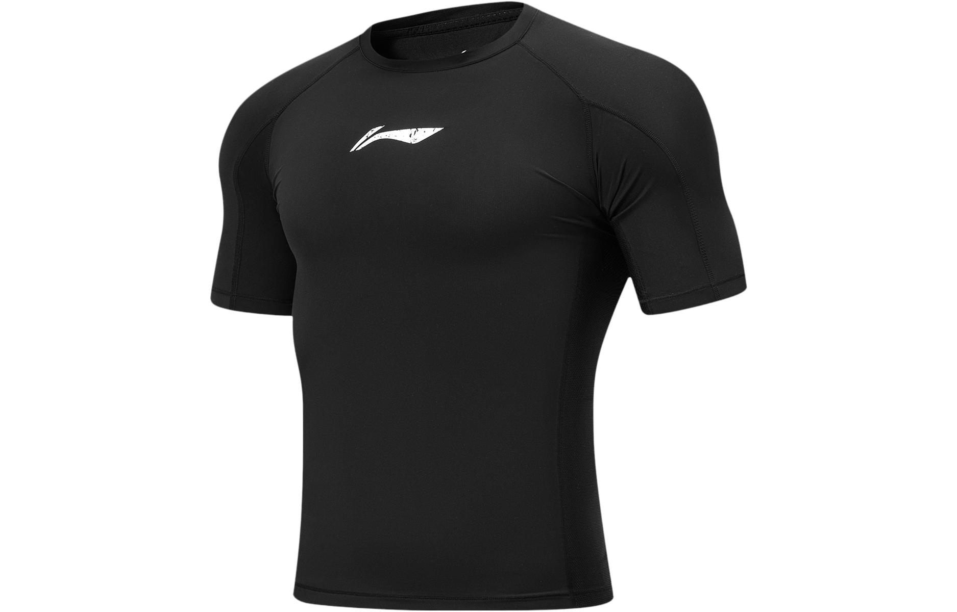 Li Ning Fitness Series T Shirt Men’s Black
