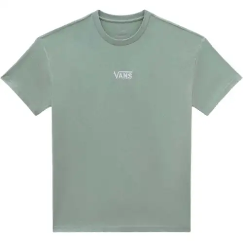 Vans T Shirts Women's Green Crew Neck