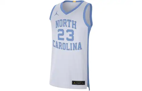 Jordan Basketball Jersey Men's White Blue