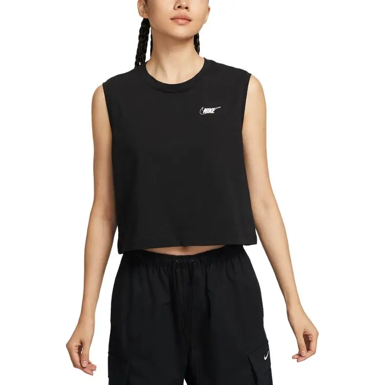 Nike Sportswear Club T Shirt Women's Black