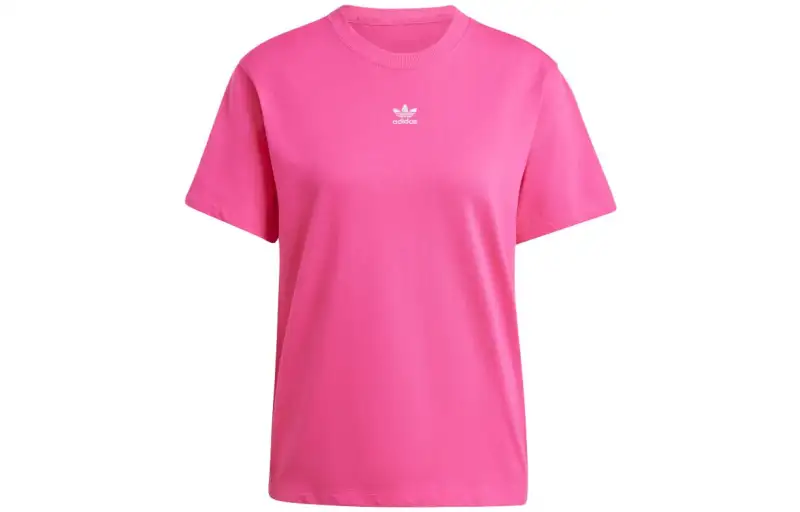 Adidas Originals Essential Drop Shoulder Sleeve T Shirt Women's Pink