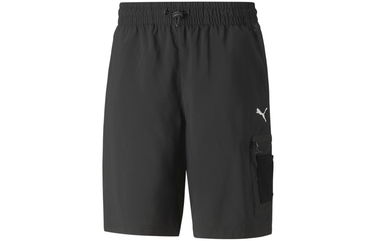 PUMA BMW M Motorsport OPEN ROAD Woven Shorts 9» Sports Shorts Men’s Black