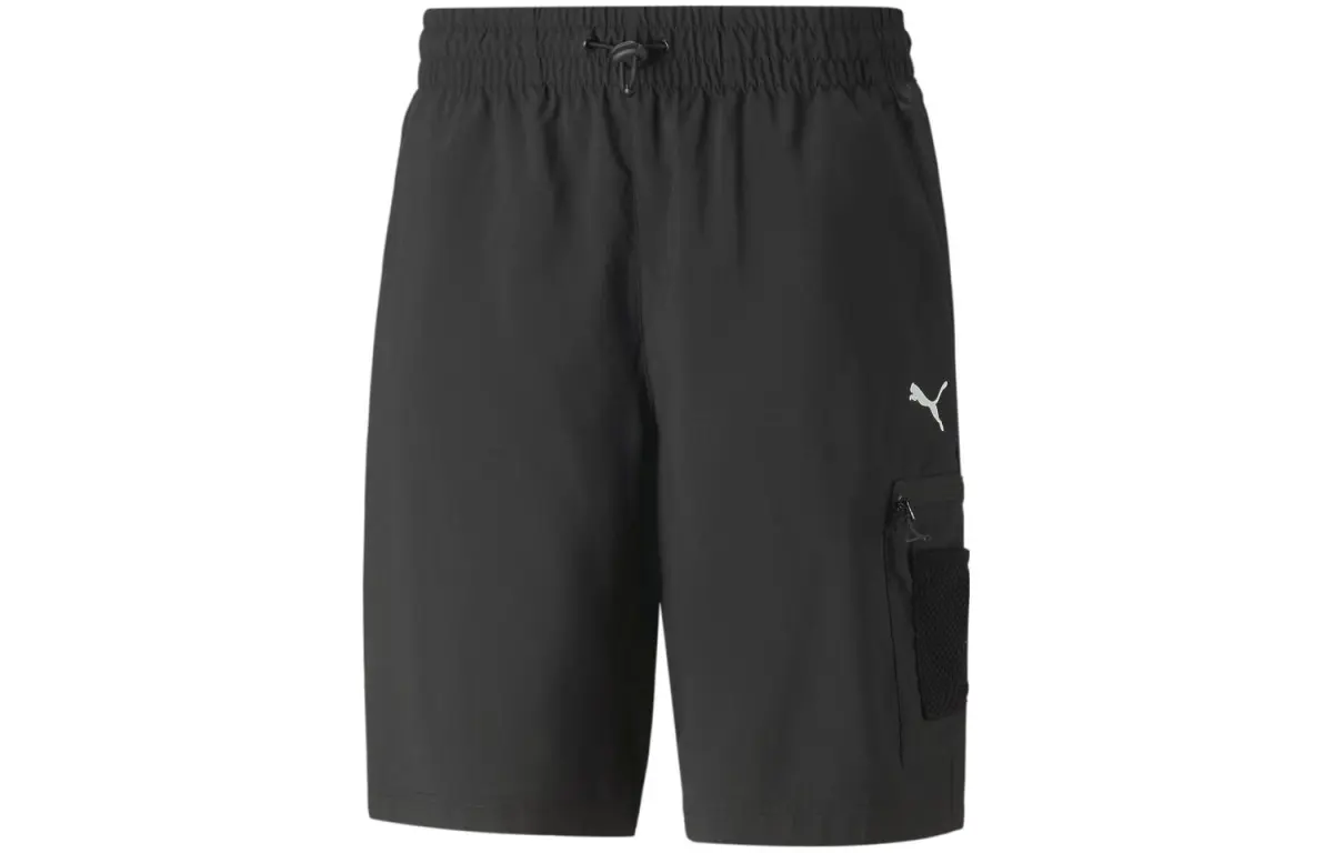 PUMA BMW M Motorsport OPEN ROAD Woven Shorts 9'' Sports Shorts Men's Black