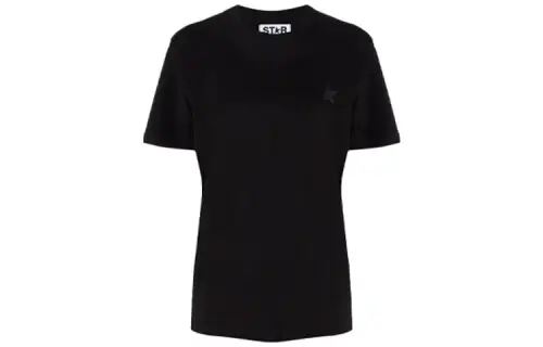 Golden Goose T Shirts Women's Black Crew Neck Regular
