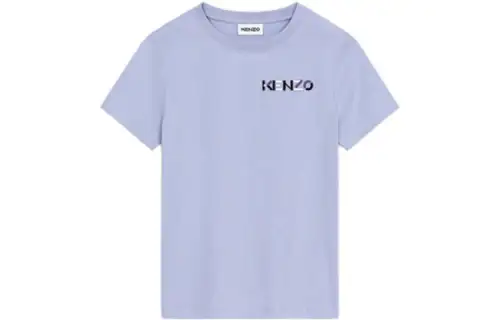 KENZO T Shirts Women's Purple Crew Neck Moderate