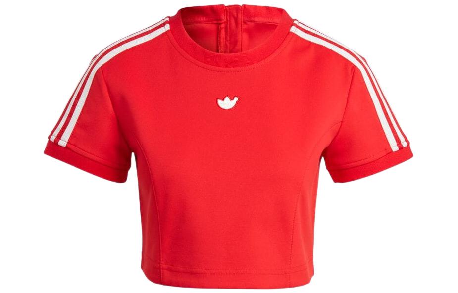 Женская футболка adidas Blue Version (красная)