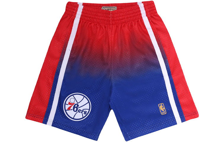 Mitchell Ness Basketball Shorts Men’s Red Blue
