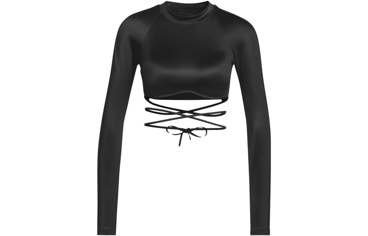 Adidas T-Shirts Women's Black Crew Neck Moderate Other