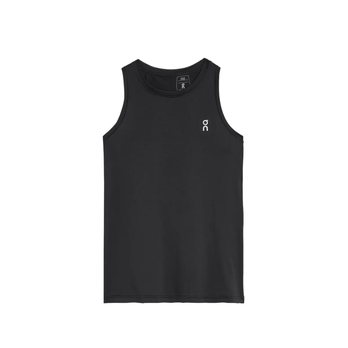 On Tank Tops Women's Black Crew Neck Moderate Other