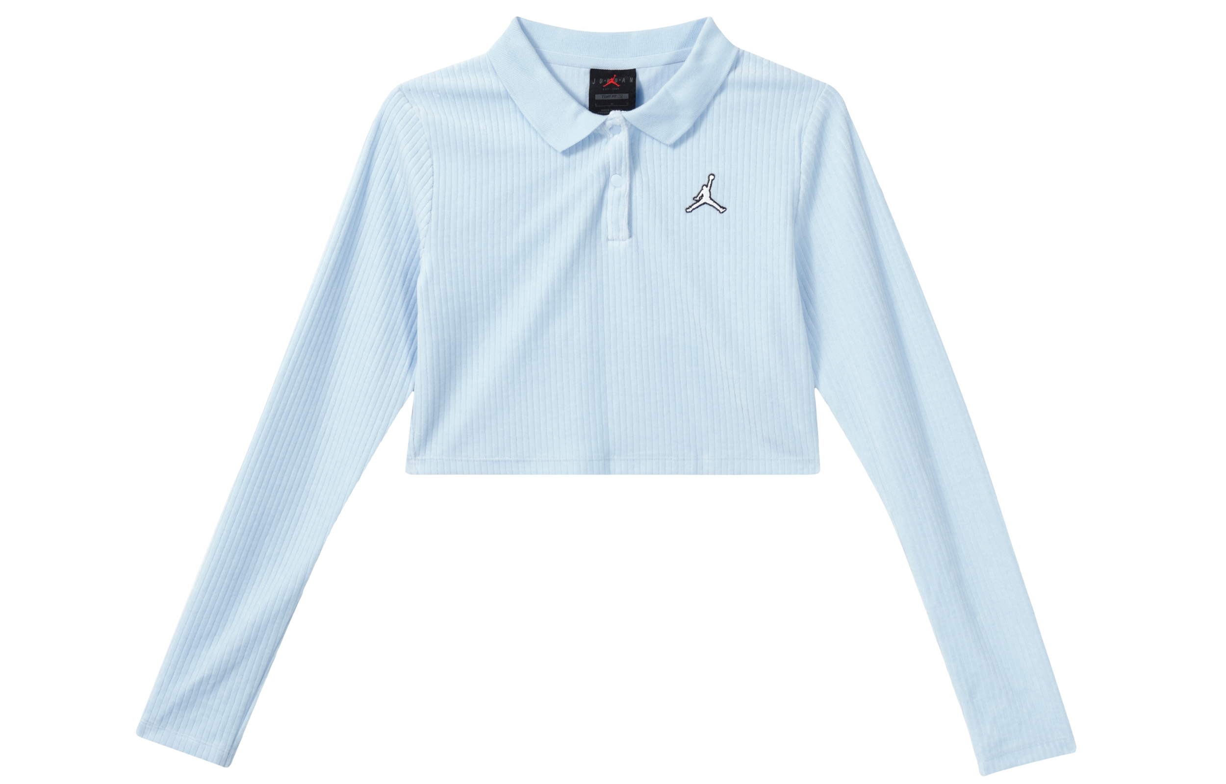 Женская куртка Jordan Corduroy Crop Top (голубая)